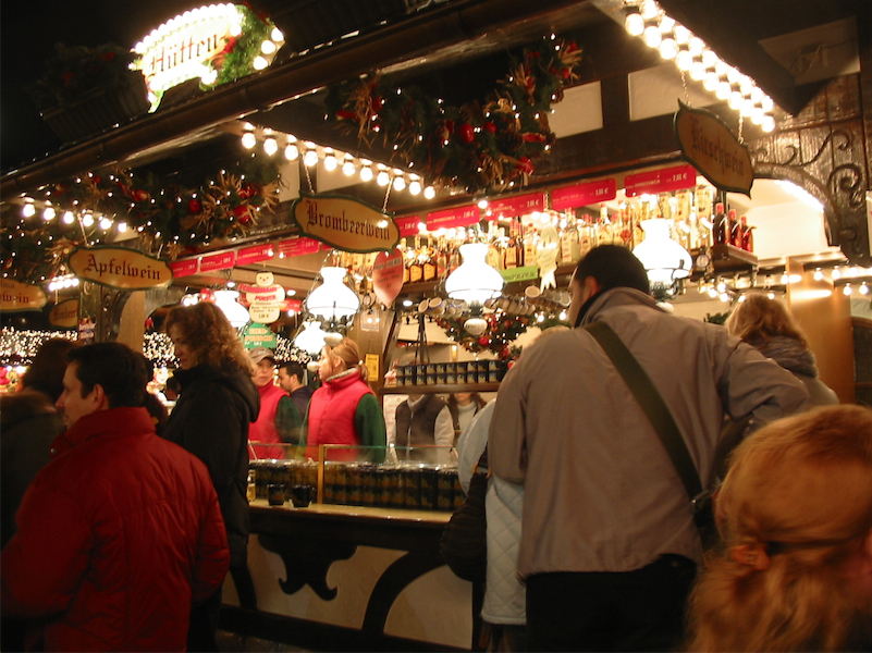 Gluhwein stall