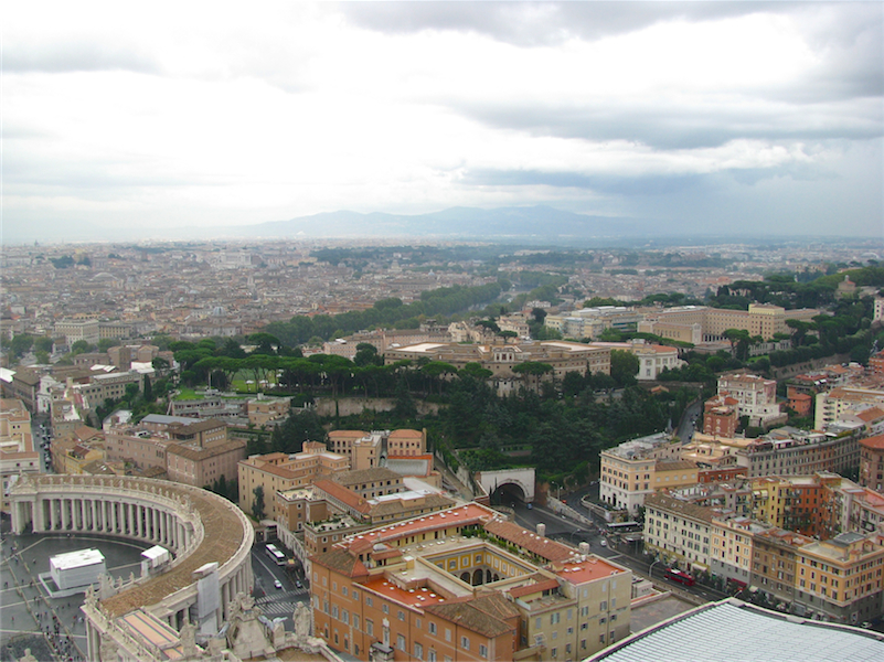 View towards Vittorio Emanuele II